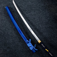 Angry Wave Katana (1060 Carbon Steel)