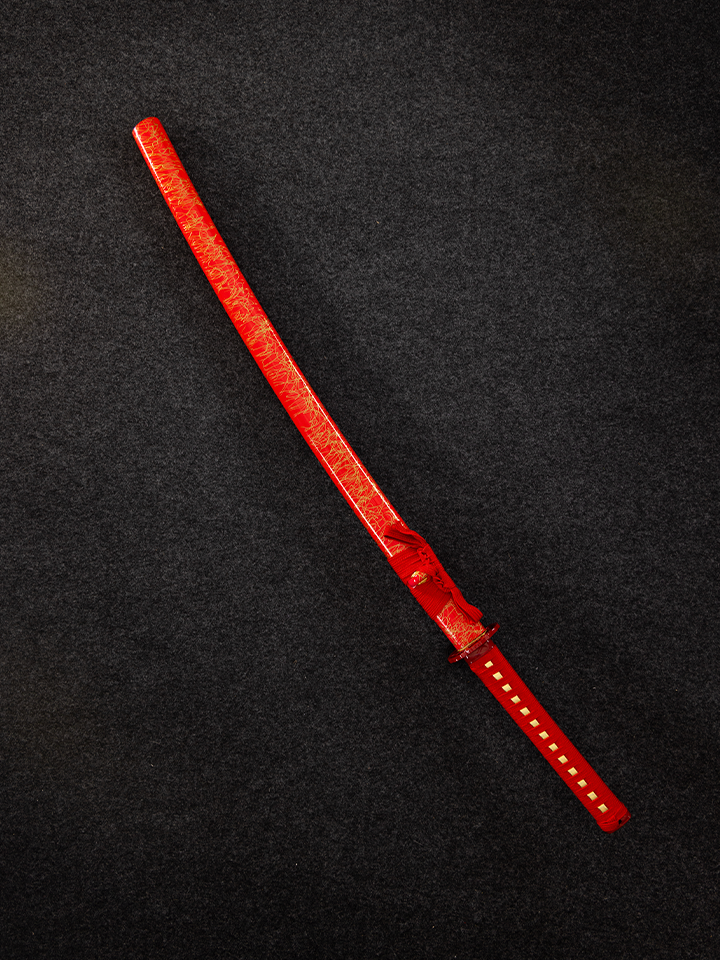 Red Jade Katana (1060 Carbon Steel)