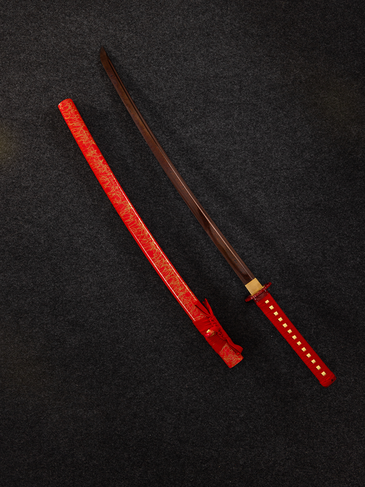 Red Jade Katana (1060 Carbon Steel)