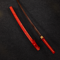 Red Jade Katana (1060 Carbon Steel)