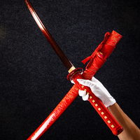 Red Jade Katana (1060 Carbon Steel)