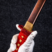 Red Jade Katana (1060 Carbon Steel)