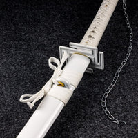 Battle-Ready White Ichigo Kurosaki Bankai Katana (SHARP)