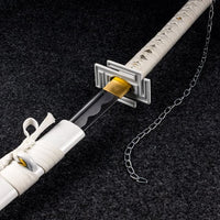 Battle-Ready White Ichigo Kurosaki Bankai Katana (SHARP)