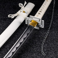 Battle-Ready White Ichigo Kurosaki Bankai Katana (SHARP)