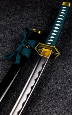 Battle-Ready Aizen Zanpakuto Katana (SHARP)