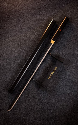 Battle-Ready Sasuke's Black Grass Cutter Sword (SHARP)