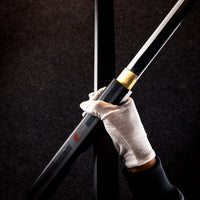 Battle-Ready Sasuke's Black Grass Cutter Sword (SHARP)