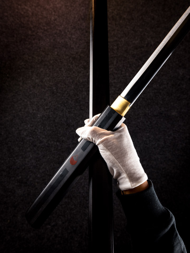 Battle-Ready Sasuke's Black Grass Cutter Sword (SHARP)
