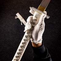 Battle-Ready White Ichigo Kurosaki Bankai Katana (SHARP)