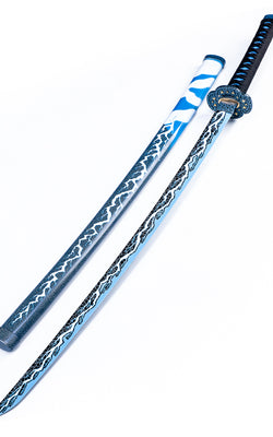 Battle-Ready Zenitsu Storm Katana (SHARP)