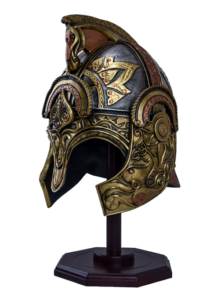 King Theoden's Helmet with Stand from Lord of The Rings collection