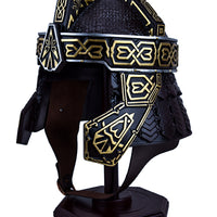 Dwarven Helmet with Stand made with resin material
