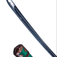 Aurora Omen Great Katana Green Dull Metal