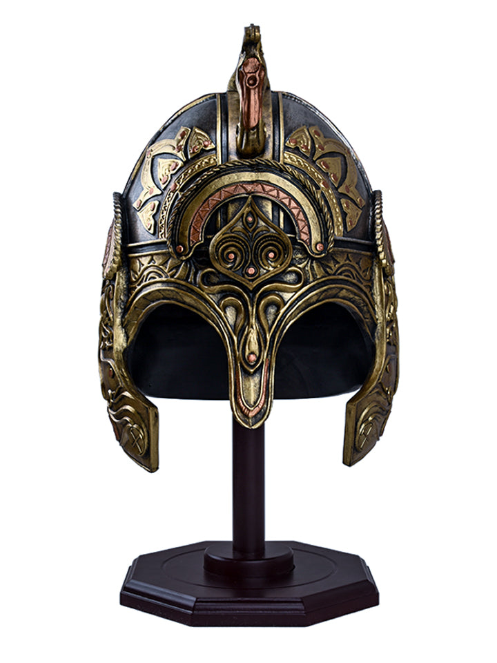 King Theoden's Helmet with Stand inspired by Lord of The Rings
