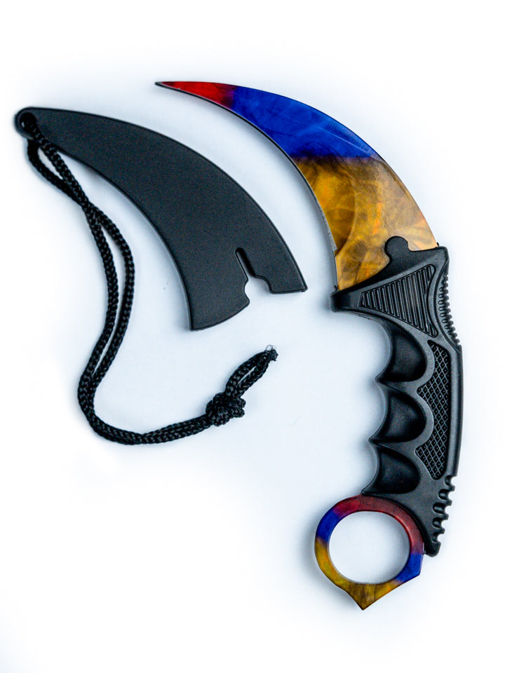 Marble Fade Karambit Knife