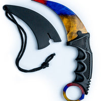 Marble Fade Karambit Knife