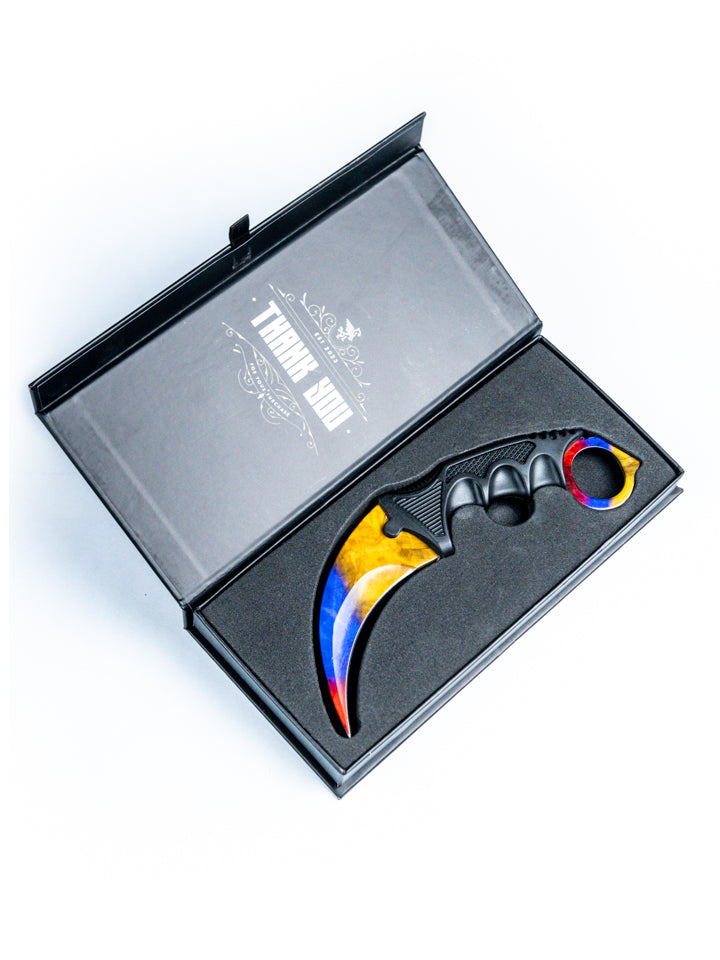 Marble Fade Karambit Knife