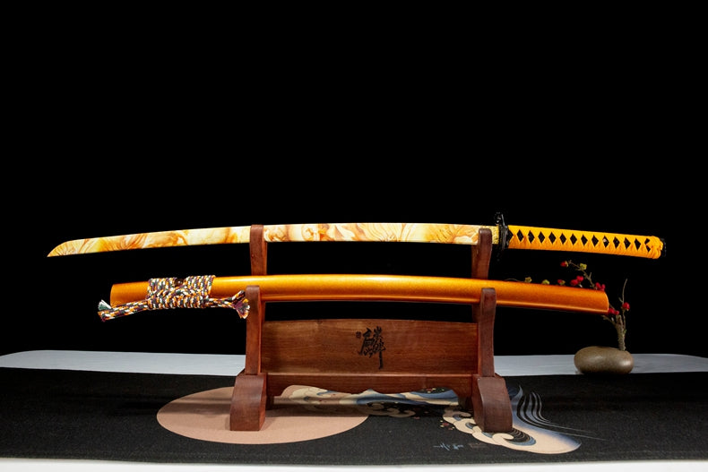 Golden Sky Katana (1055 Carbon Steel)