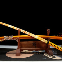 Golden Sky Katana (1055 Carbon Steel)