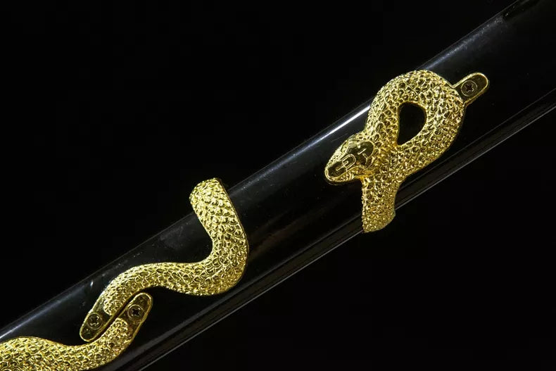 Golden Snake Katana - Prestige Series (SHARP) – Mini Katana