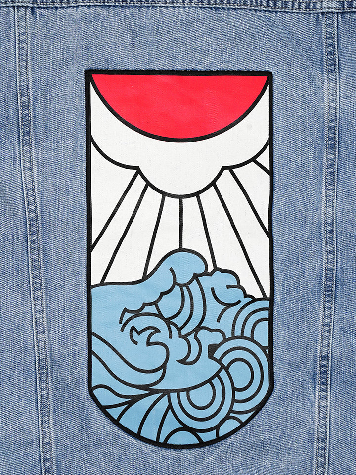 Denim Jacket - Hanafuda