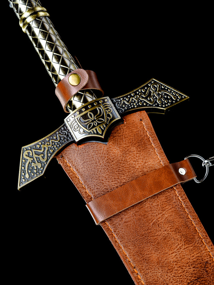 Kingsbane Sword 420 Steel with Leather Sheath