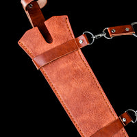 Battleborn Sword 420 Steel Sharpened with Leather Sheath