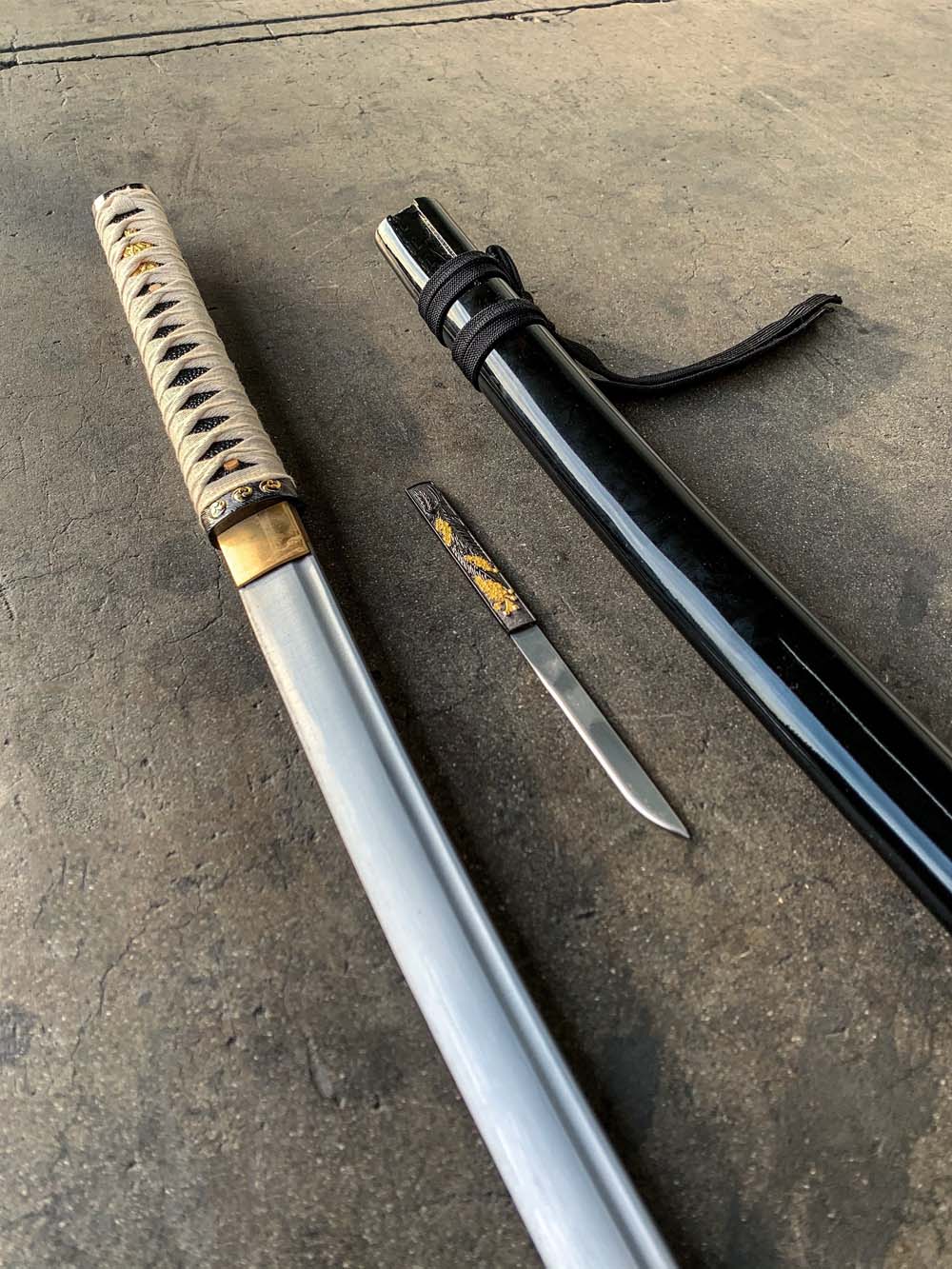 Hidden Dagger Katana (1060 Carbon Steel)