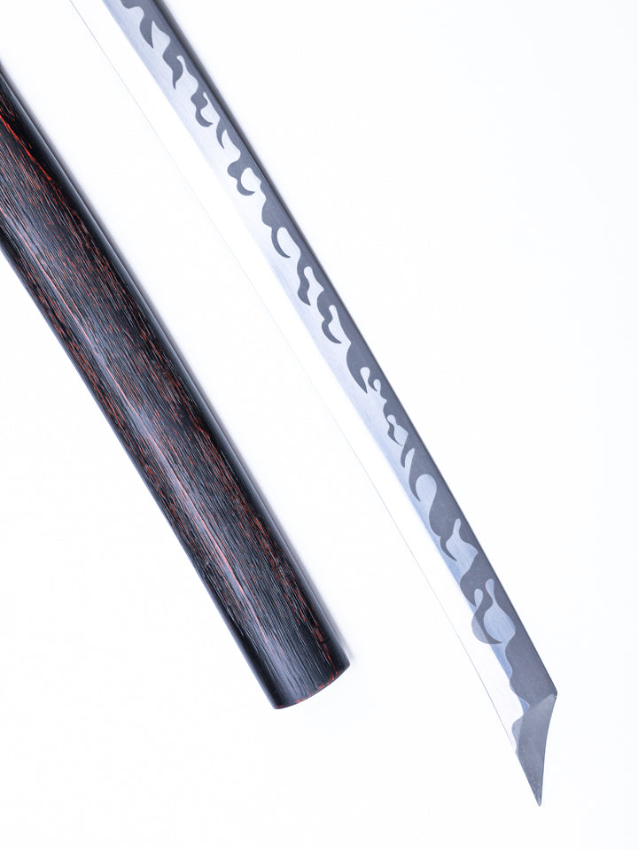 Battle-Ready Mizu's Katana (1095 Carbon Steel)