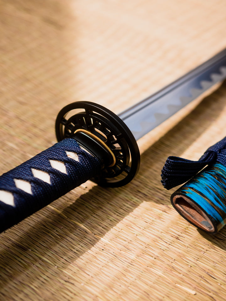 Sea Glass Katana (1060 Carbon Steel)