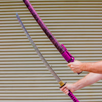 Purple Tiger Katana (1060 Carbon Steel)