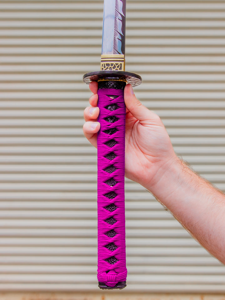 Purple Tiger Katana (1060 Carbon Steel)