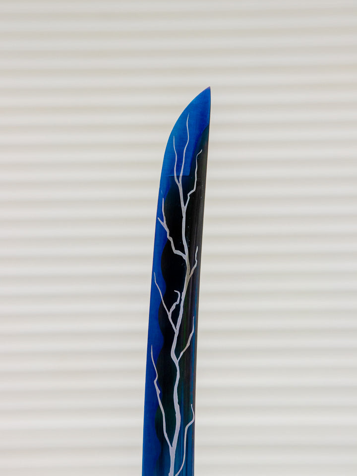 Blue Lightning Katana (1060 Carbon Steel)
