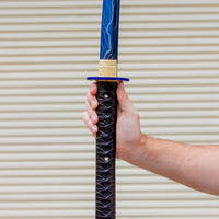 Blue Lightning Katana (1060 Carbon Steel)