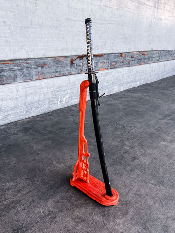 Upright Sword Stand - Red