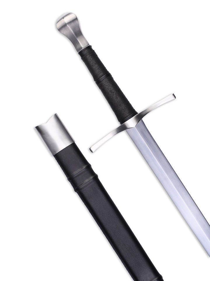 Two-Handed Medieval Longsword (65Mn Steel) – Mini Katana