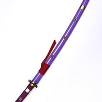 Battle-Ready Purple Enma Katana (1095 Carbon Steel)