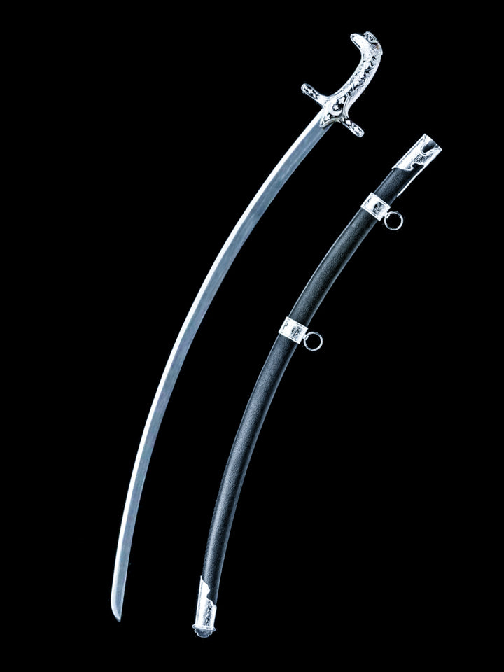 Desert Dawn Scimitar Silver Sharpened