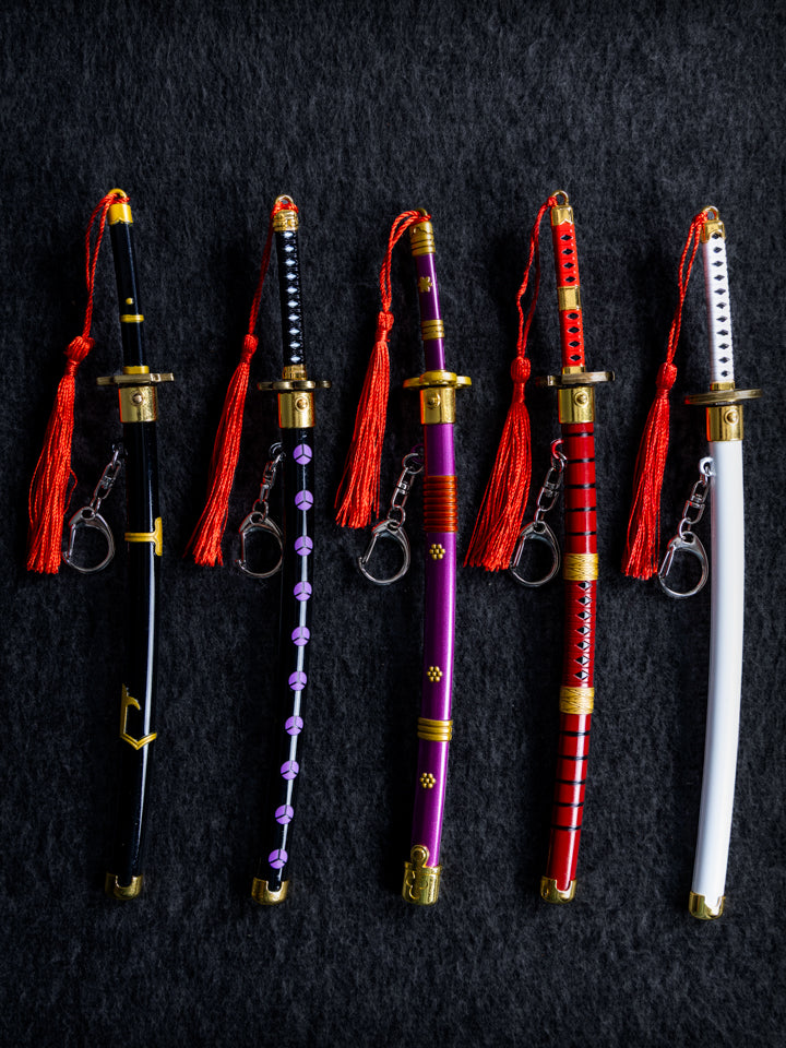 One Piece Zoro's Keychains (Set of 5)