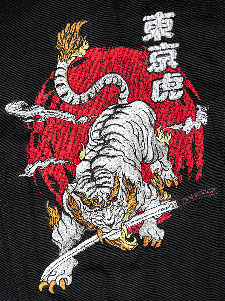 Denim Jacket - Tokyo Tora - Tiger