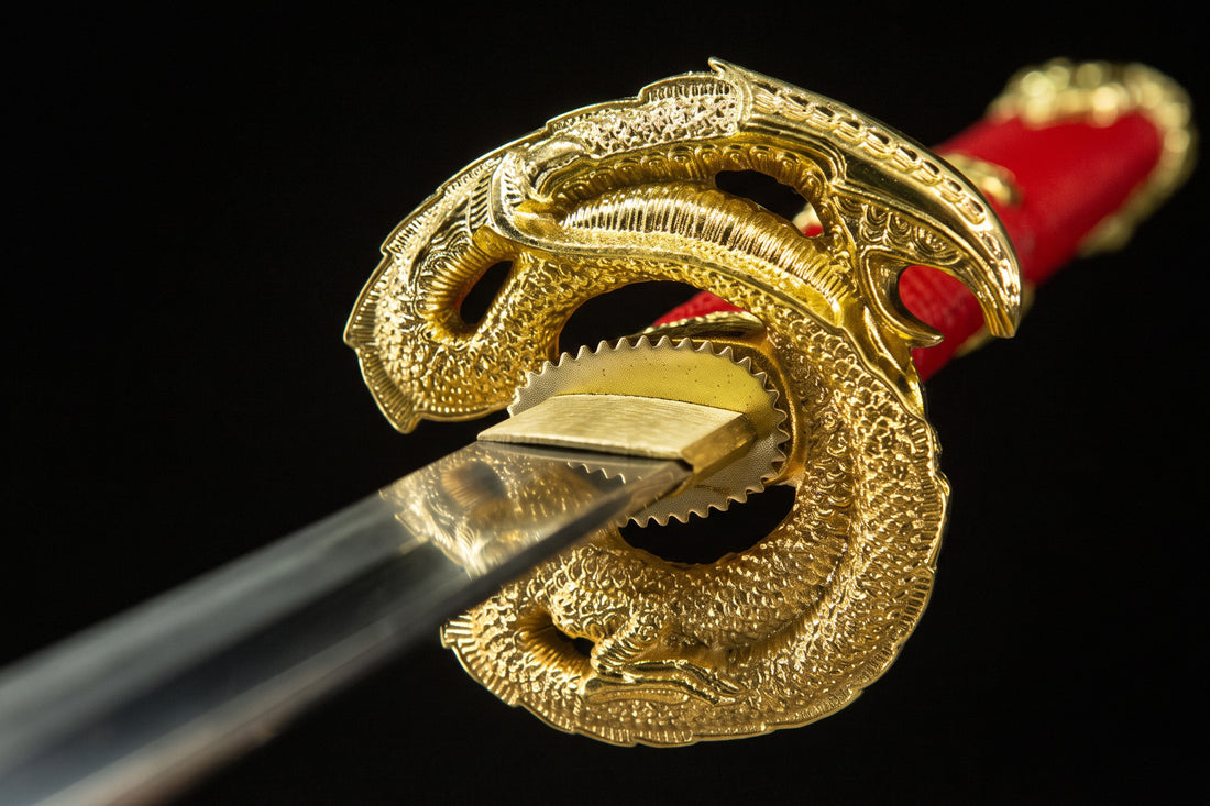 Golden Snake Katana 