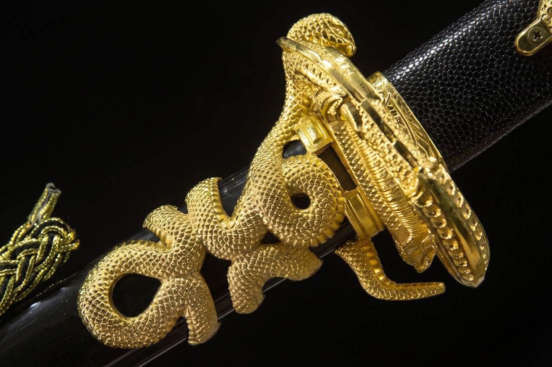 Golden Snake Katana 