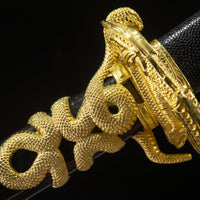 Golden Snake Katana 