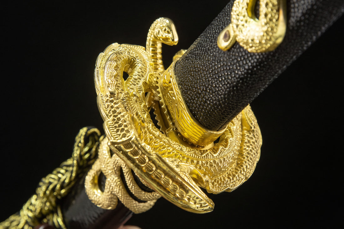 Snake Tsuba