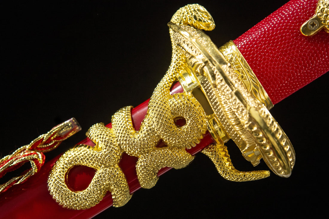 Tsuba Snake