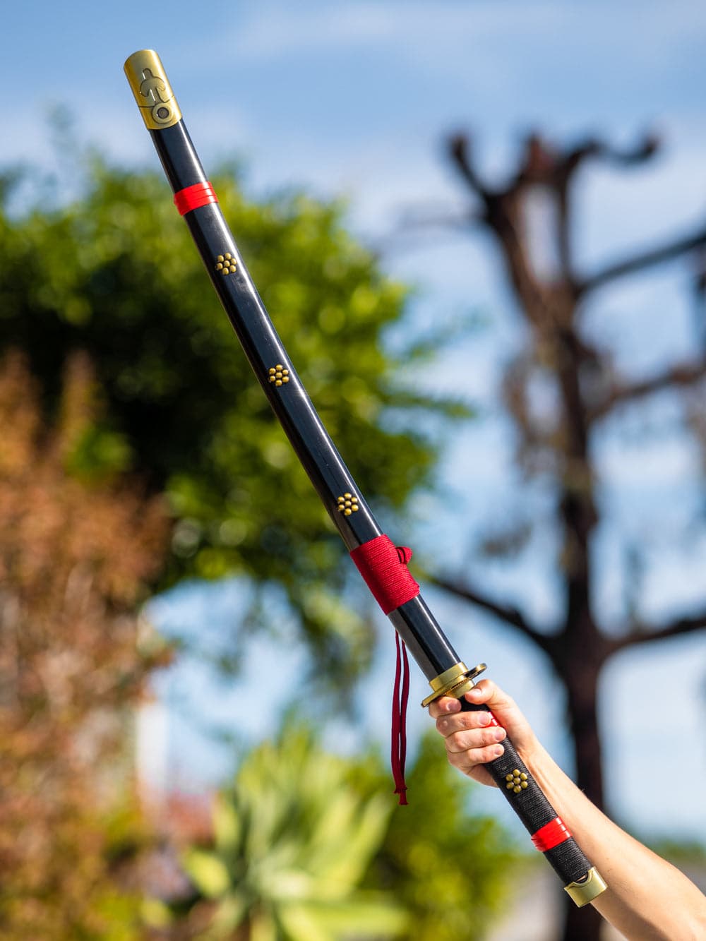 Battle-Ready Zoro's Black Enma Katana (SHARP)