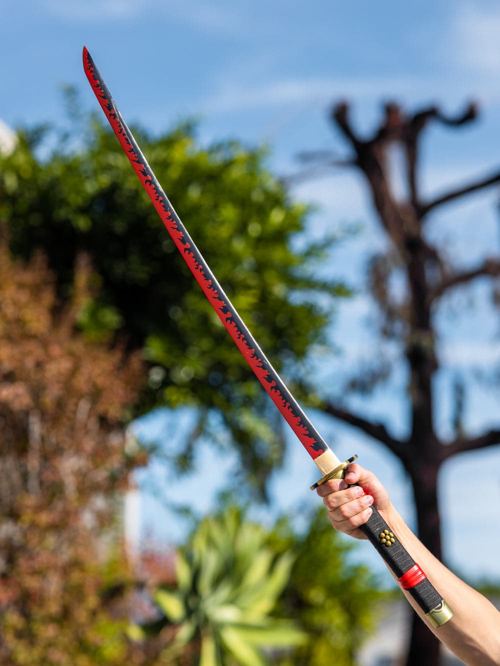 Battle-Ready Zoro's Black Enma Katana (SHARP)