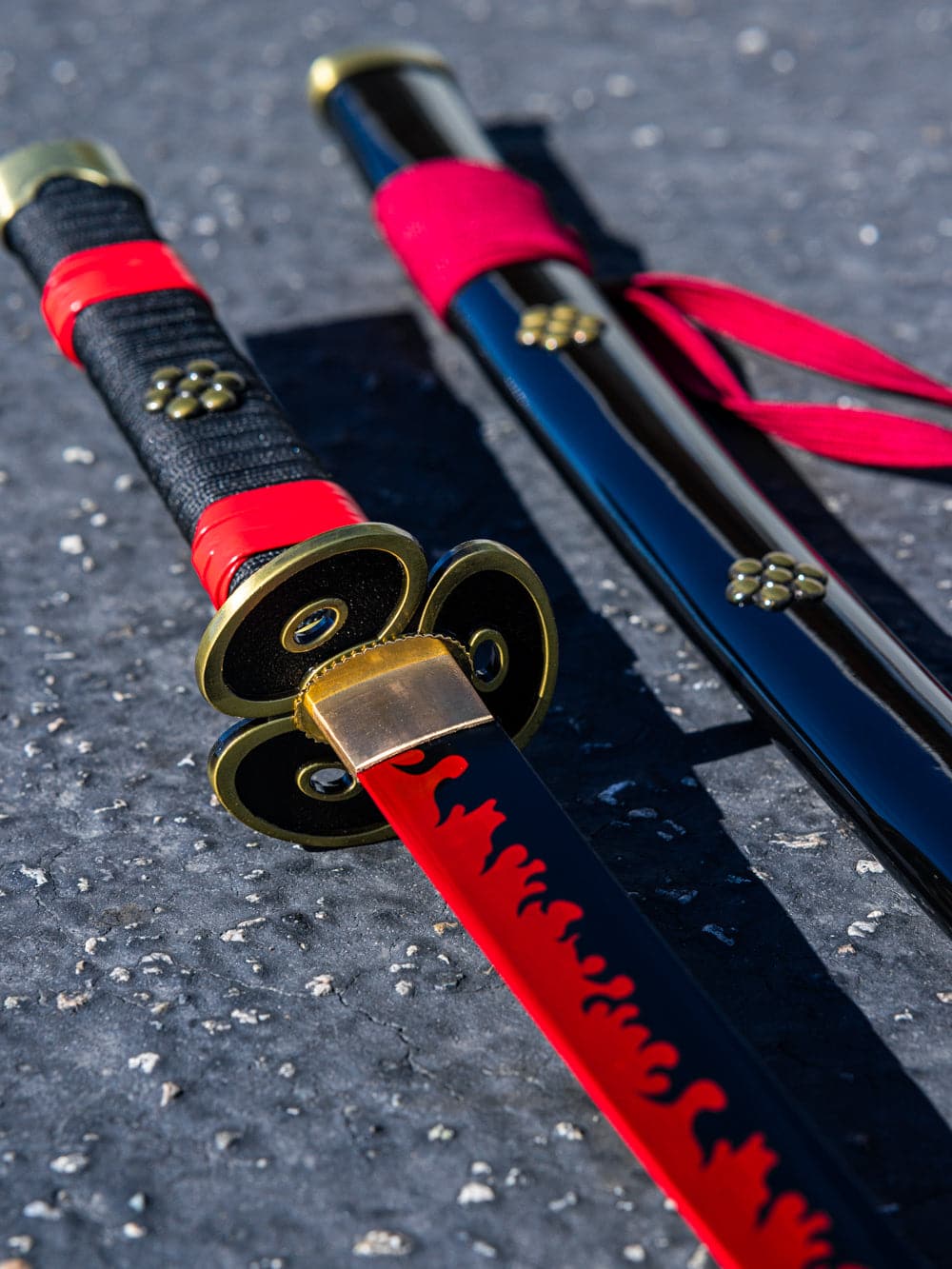 Battle-Ready Zoro's Black Enma Katana (SHARP)