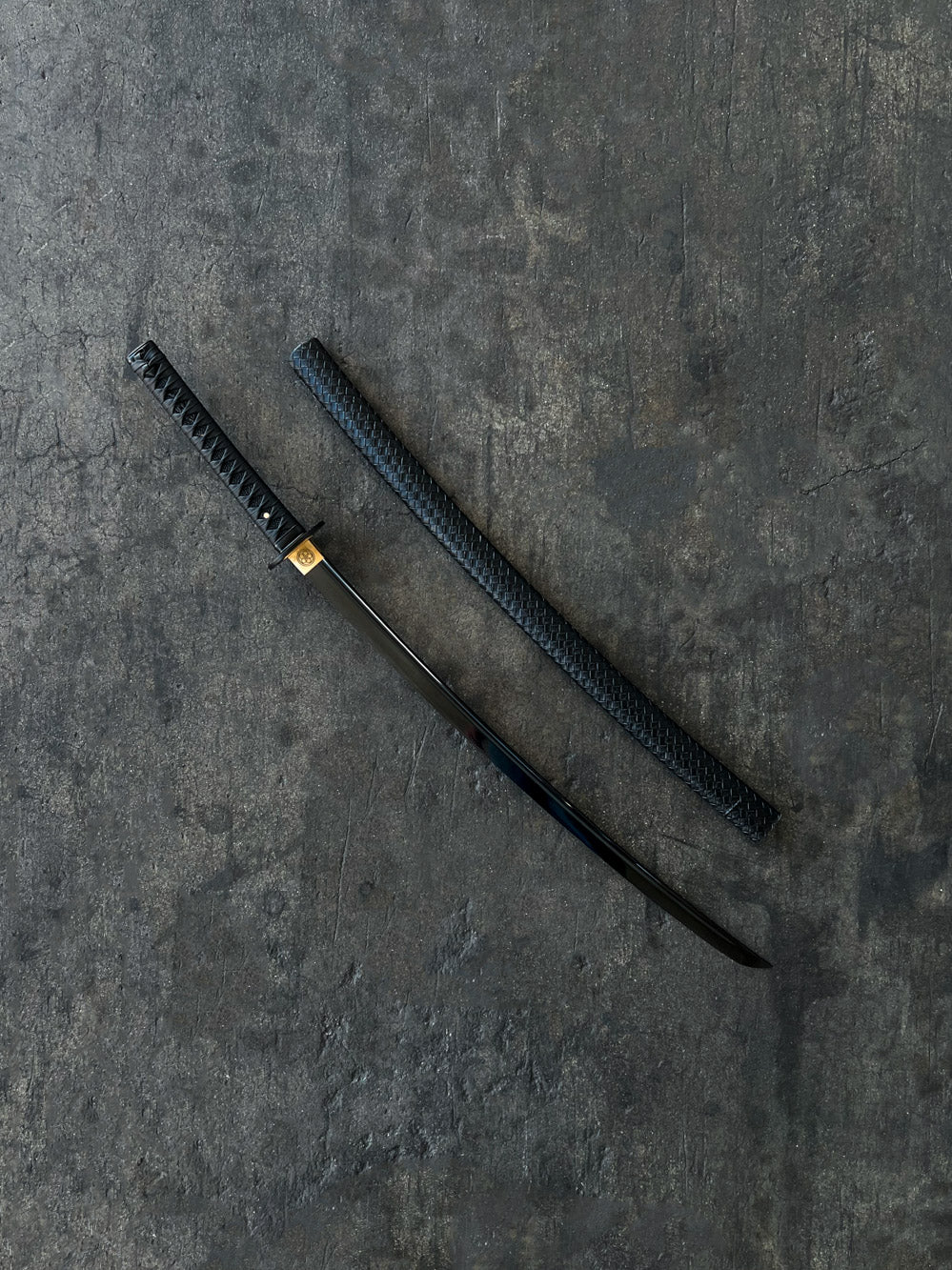 Obsidian Katana (1060 Carbon Steel)